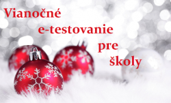 Obrázok ku správe: Vianočné e-testovanie aj 22.decembra